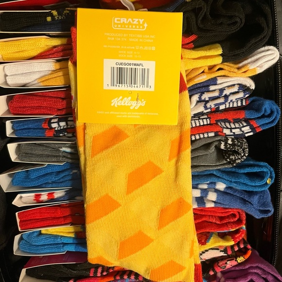 Eggo Waffle Socks - Picture 2 of 2